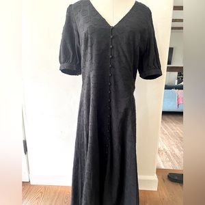 Madewell floral Jacquard dress